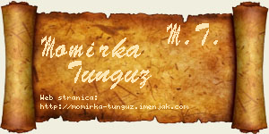 Momirka Tunguz vizit kartica